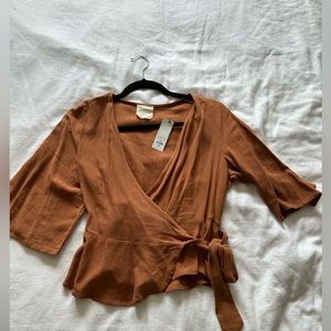 Rust blouse